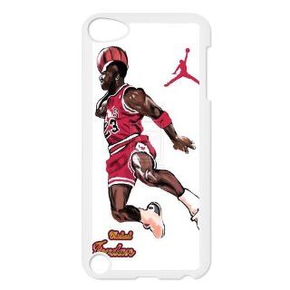 Creative Custom Case NBA Basketball Star Michael Jordan Stylish Cover  Player Plastic Hard Cases For Ipod Touch 5 Ipod5 AX60504   Players & Accessories