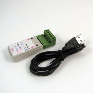 USB to RS485 Converter Adapter ch340T chip Support 64 bit Win7 Computers & Accessories