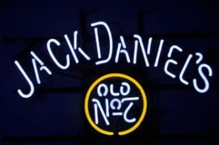NEW Jack Daniels Old #7 Whiskey Beer Bar Neon Light Sign 19''x15'' Handcrafted    