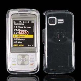 Samsung M330 Crystal Transparent Hard Cover Case   Clear Cell Phones & Accessories