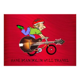 MANDOLIN BIKE INVITATION