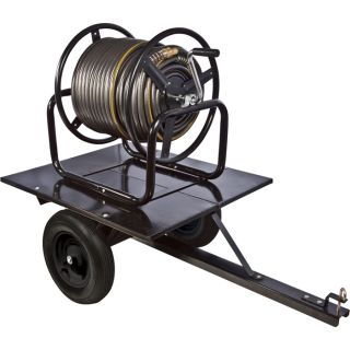 Wel-Bilt Trailered Hose Reel — Holds 400-ft. x 5/8in. Hose  Garden Hose Reel Carts