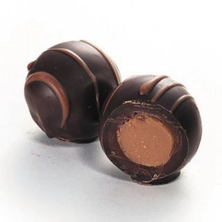 vanessa grand marnier dark chocolate truffle by martin's chocolatier