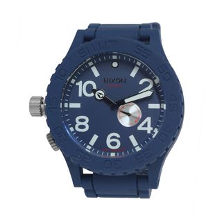 Nixon Men's 51 30 Rubber Strap Navy Watch Nixon Men's Nixon Watches