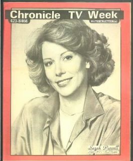 CHRONICLE TV WEEK Sarah Purcell Don Ameche 7/8 1979 Entertainment Collectibles
