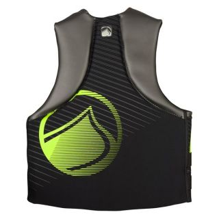 Liquid Force Hinge CGA Wakeboard Vest Black/Green 2014