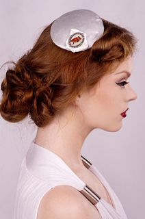 twit a woo fascinator by sleepy sloth boutique