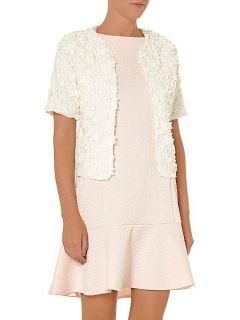 Dorothy Perkins All about rose 3D shrug Ivory