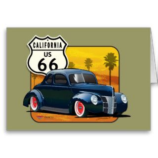 1940 Ford Route 66 Cards
