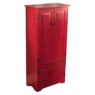 Tall Cabinet Red