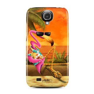 Sunset Flamingo Design Clip on Hard Case Cover for Samsung Galaxy S4 GT i9500 SGH i337 Cell Phone Cell Phones & Accessories