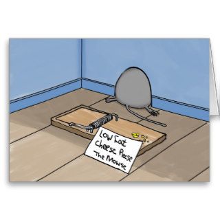 Funny Mouse Birthday Card