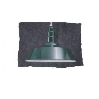 Ark Lighting AS161 Outdoor Light, 16" Hanging RLM Dome Reflector Black   Ceiling Pendant Fixtures  