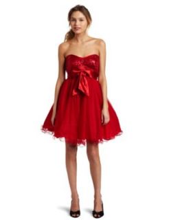 Jump Juniors Glitter Party Dress, Red, 9/10