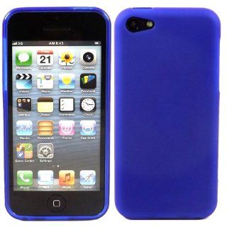 Gel Case Cover Skin For Apple iPhone 5C / Blue Cell Phones & Accessories
