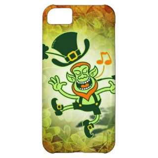 Irish Leprechaun Dancing and Singing iPhone 5C Cases