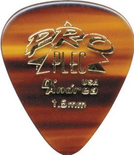 D'Andrea Pro Plec Standard 351 Guitar Picks One Dozen Shell 1.5MM Musical Instruments