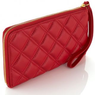 JOY & IMAN "Fashionably Functional" Luxe Quilted Wallet