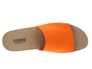 Munro American Aquarius II Orange Stretch Fabric