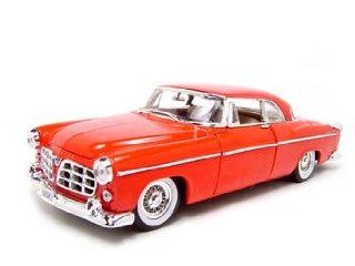 1955 Chrysler C300 Red 118 Scale Diecast Model 