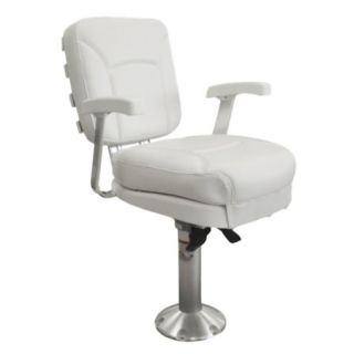 Springfield Ladderback Chair Package With Locking Slide/Swivel White 94030
