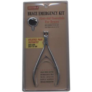 American Science & Surplus Braces Emergency Kit Toothed End Nippers For Clipping Off Dangerous Wire When They Snap Under Health & Personal Care