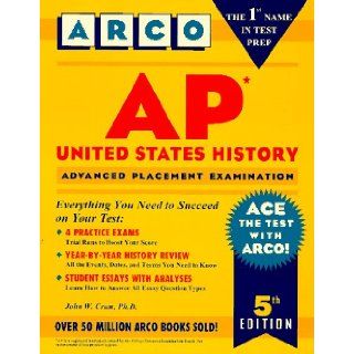 Ap United States History (Master the Ap Us History Test) John W., Ph.D. Crum, Arco Publishing 9780028610696 Books