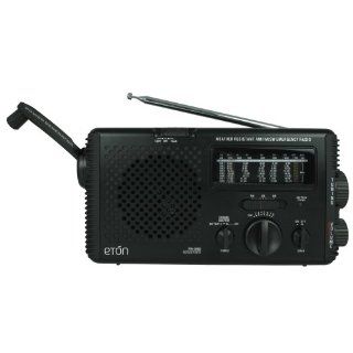 Eton FR350 Self Powered Water Resistant AM/FM/Shortwave Radio   Choose Color   Black One Size Electronics