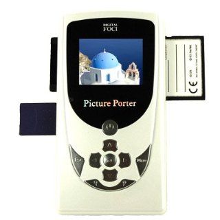 Digital Foci Picture Porter 40GB Portable Photo Storage & Viewer (Frosted White)  Players & Accessories