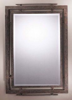 Minka Lavery T56350 357 Mirror Iron Oxide Lineage   Wall Mounted Mirrors