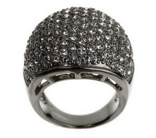 Melania Bold Pave Style Dome Ring —