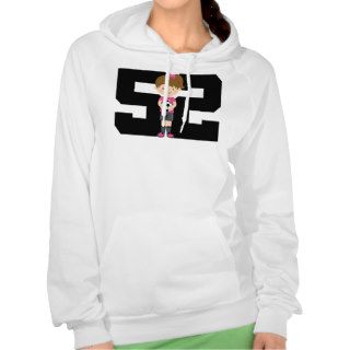 Soccer Jersey Number 52 (Girls) Gift Tshirts