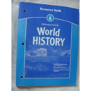 McDougal Littell World History Unit 6 Resource Book (Medieval & Renaissance Europe) Books