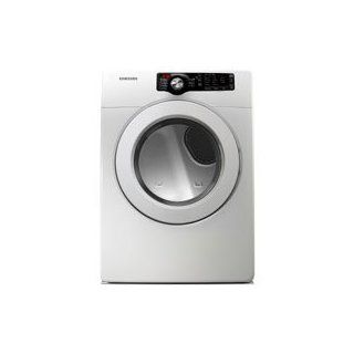 Samsung DV361EWBEWR 7.3 Cu. Ft. White Stackable Electric Front Load Dryer Appliances