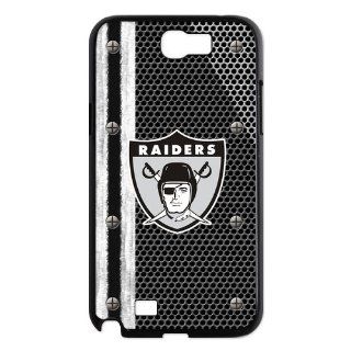 NFL Oakland Galaxy Note 2 Case Top Designer Oakland Raiders Logo Slim Styles Hard Case Cover For Samsung Galaxy Note 2 N7100 Cell Phones & Accessories