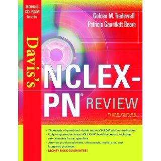 Davis's NCLEX PN Review 3rd Edition by Beare, Dr Patricia; Tradewell, Golden published by F.A. Davis Company Paperback Books