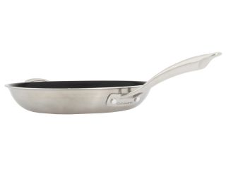 Cuisinart GreenGourmet™ Tri Ply Stainless 12 Covered Skillet w/ Helper Handle Stainless Steel