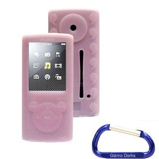 Gizmo Dorks Soft Silicone Skin Case (Pink) for the Sony Walkman E Series (NWZ E353 / NWZ E354)  Player   Players & Accessories