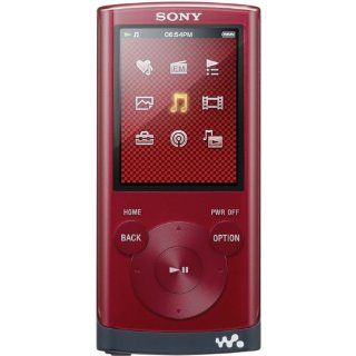 Sony Walkman NWZ E354 8GB Digital Music Player (Red)   Players & Accessories
