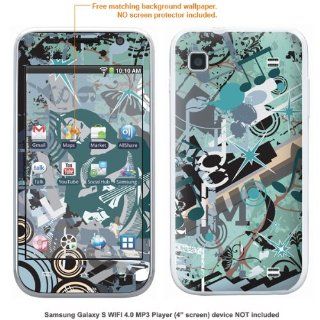 Protective Decal Skin Sticke for Samsung Galaxy S WIFI Player 4.0 Media player case cover GLXYsPLYER_4 354 Cell Phones & Accessories