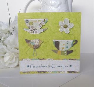 grandma and grandpa card by hamble & pops