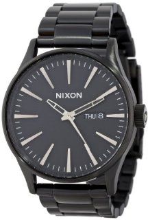 NIXON Men's A356 001 Stainless Steel Analog Black Dial Watch Nixon Watches