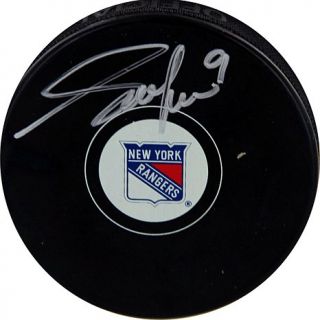 Steiner Sports Adam Graves Autographed New York Rangers Puck