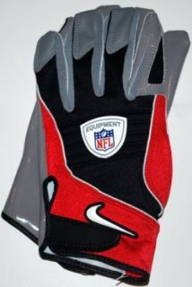 Nike NFL Men's All Purpose Football Receiver/Running Back Gloves Orange (4XL) Clothing