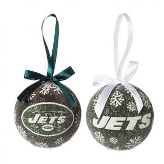 NFL LED Ornament 6 piece Boxed Gift Set   Jets