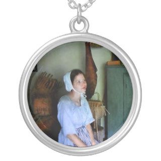 Colonial Maid Personalized Necklace