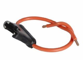 JT&T Products (2529H)   In Line ATC/ATO Fuseholder with 5" Cut 12 AWG Orange Wire. Fuseholder to be used with 1 30 AMP ATC/ATO Fuses. Automotive