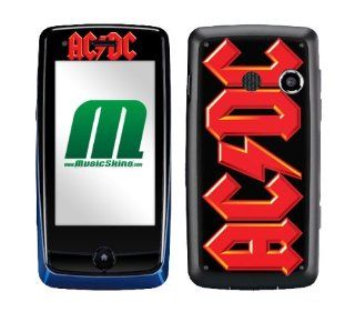 MusicSkins, MS ACDC20088, AC/DC   Logo, LG Rumor Touch (LN510/VM510), Skin Cell Phones & Accessories