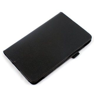 Black Folio PU Leather Case Stand Cover Skin For ASUS FonePad ME371mg ME371 7" Computers & Accessories