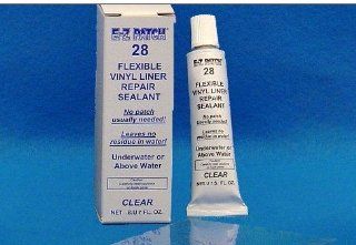 E Z Products EZP 371 E Z Patch 28 Clear Flexible Repair Sealant For Vinyl Liners   4.8 Ounce Tube Sports & Outdoors